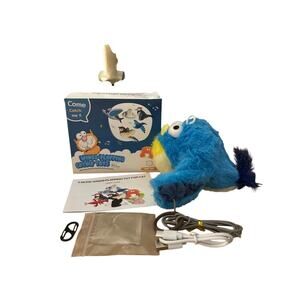 New 5pc Bird 🦅 w/Flapping Wings Refillable Chirping Catnip Toy USB Rechargeable